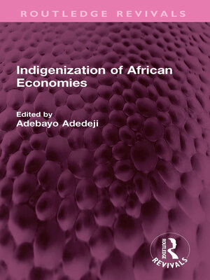 cover image of Indigenization of African Economies